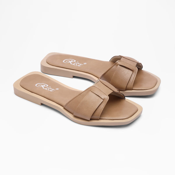 Classic Multi-Strap Toe-Loop - Cafe