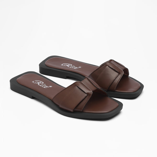 Classic Multi-Strap Toe-Loop - Brown