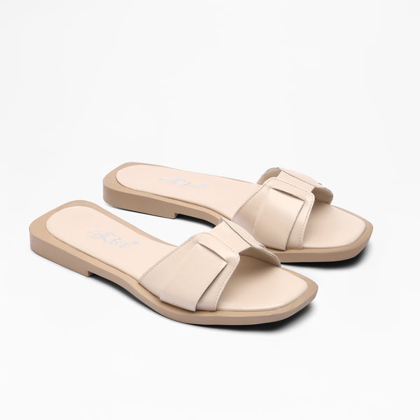 Classic Multi-Strap Toe-Loop - Beige