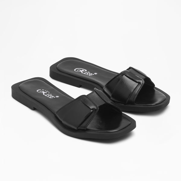 Classic Multi-Strap Toe-Loop - Black