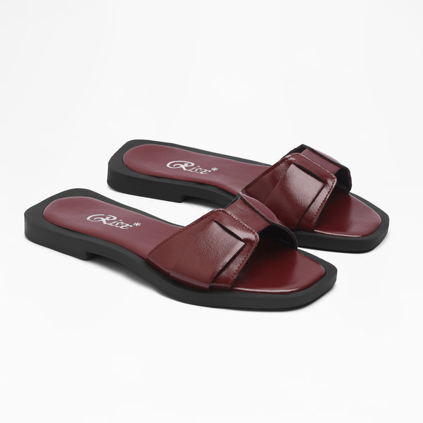 Classic Multi-Strap Toe-Loop - Marron